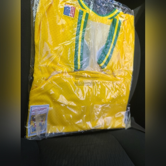 New Mens Mitchell & Ness Oakland A's Jose Canseco #33 Baseball Jersey - Picture 4 of 4